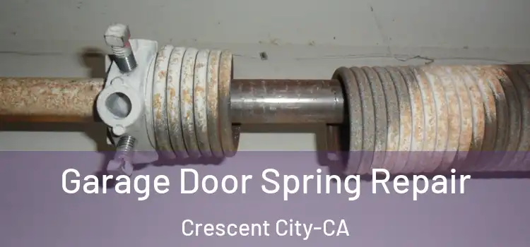 Garage Door Spring Repair Crescent City-CA